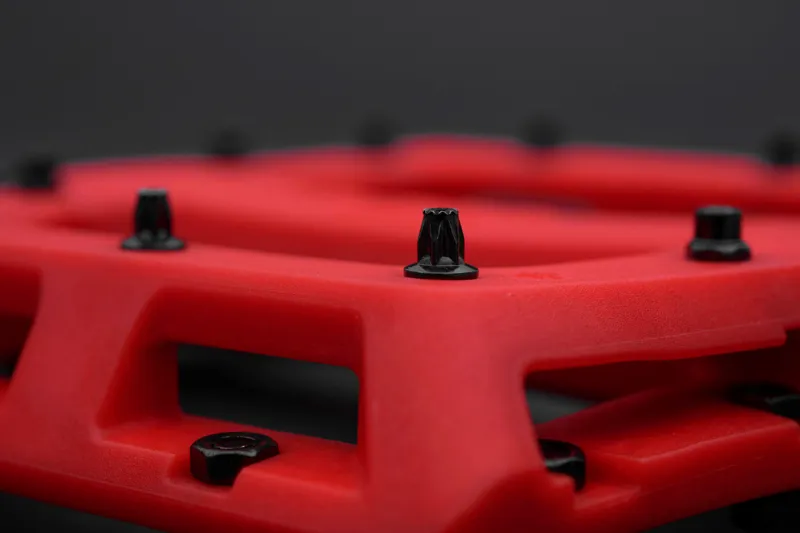 DMR V11 Composite Flat MTB Pedals - Red-1